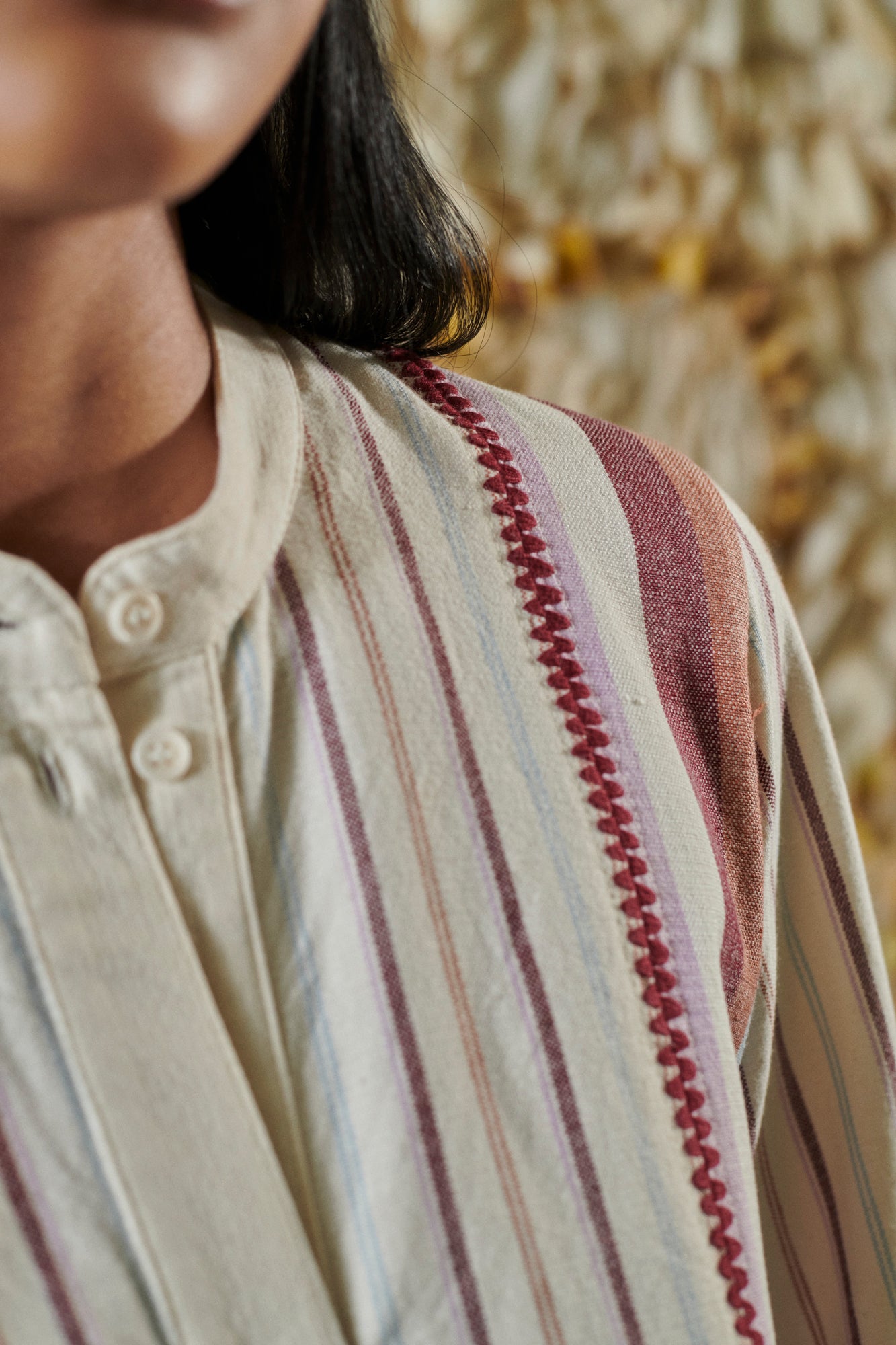 THE CELIA DRESS, MIXED STRIPE – Sample