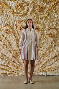 THE CELIA DRESS, MIXED STRIPE – Sample