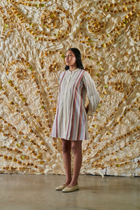 THE CELIA DRESS, MIXED STRIPE – Sample