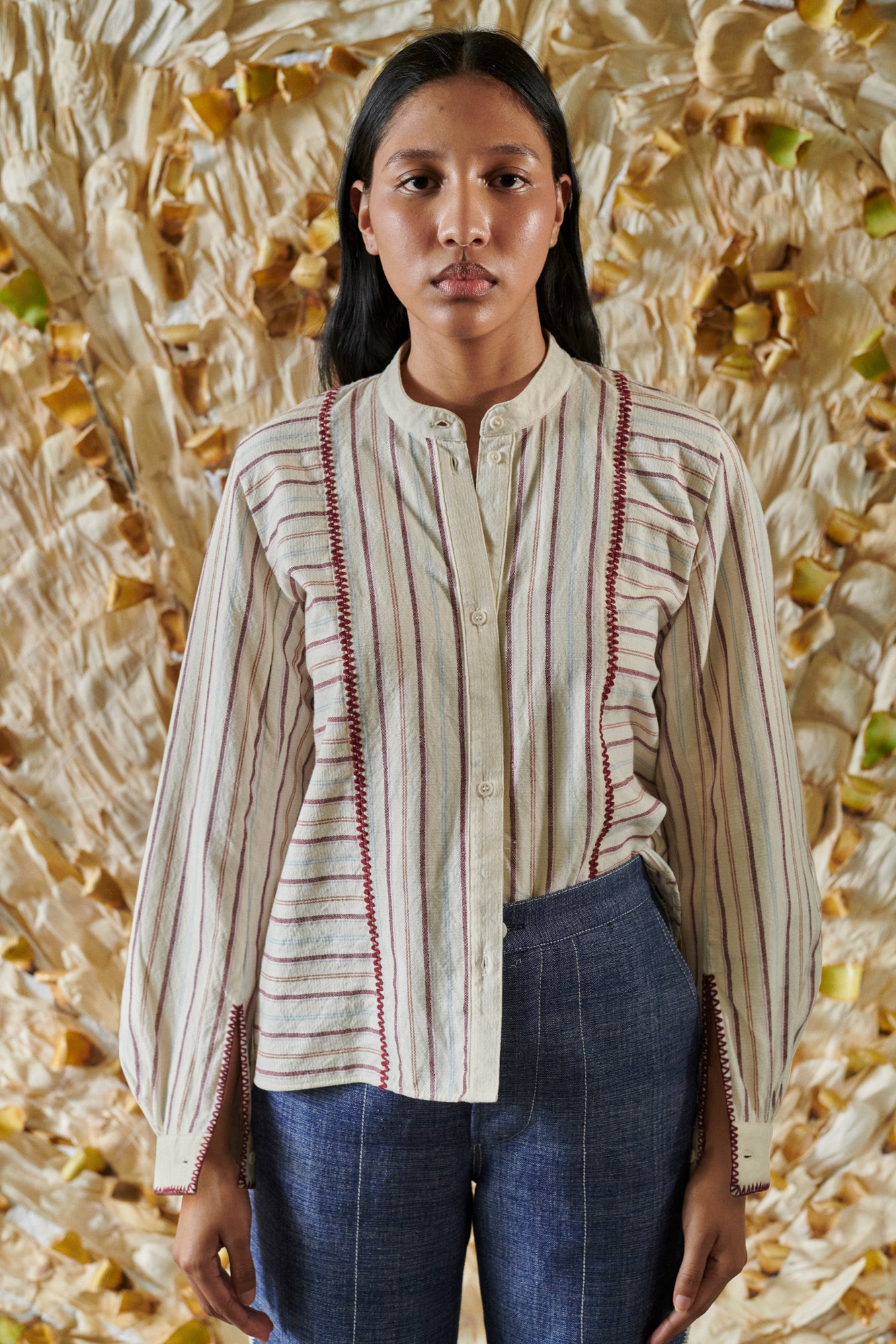THE MARLITA SHIRT, STRIPE – Sample