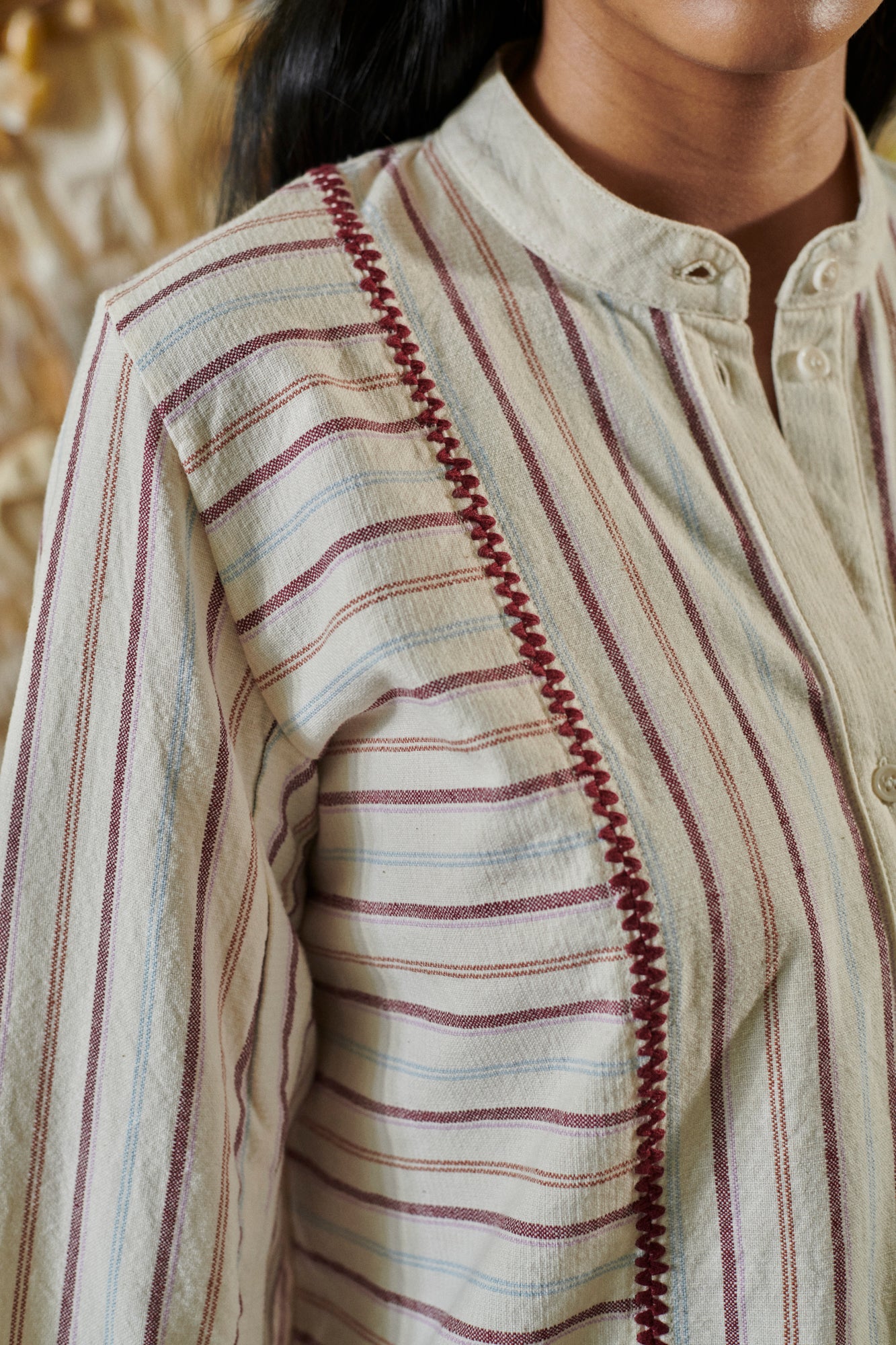 THE MARLITA SHIRT, STRIPE – Sample