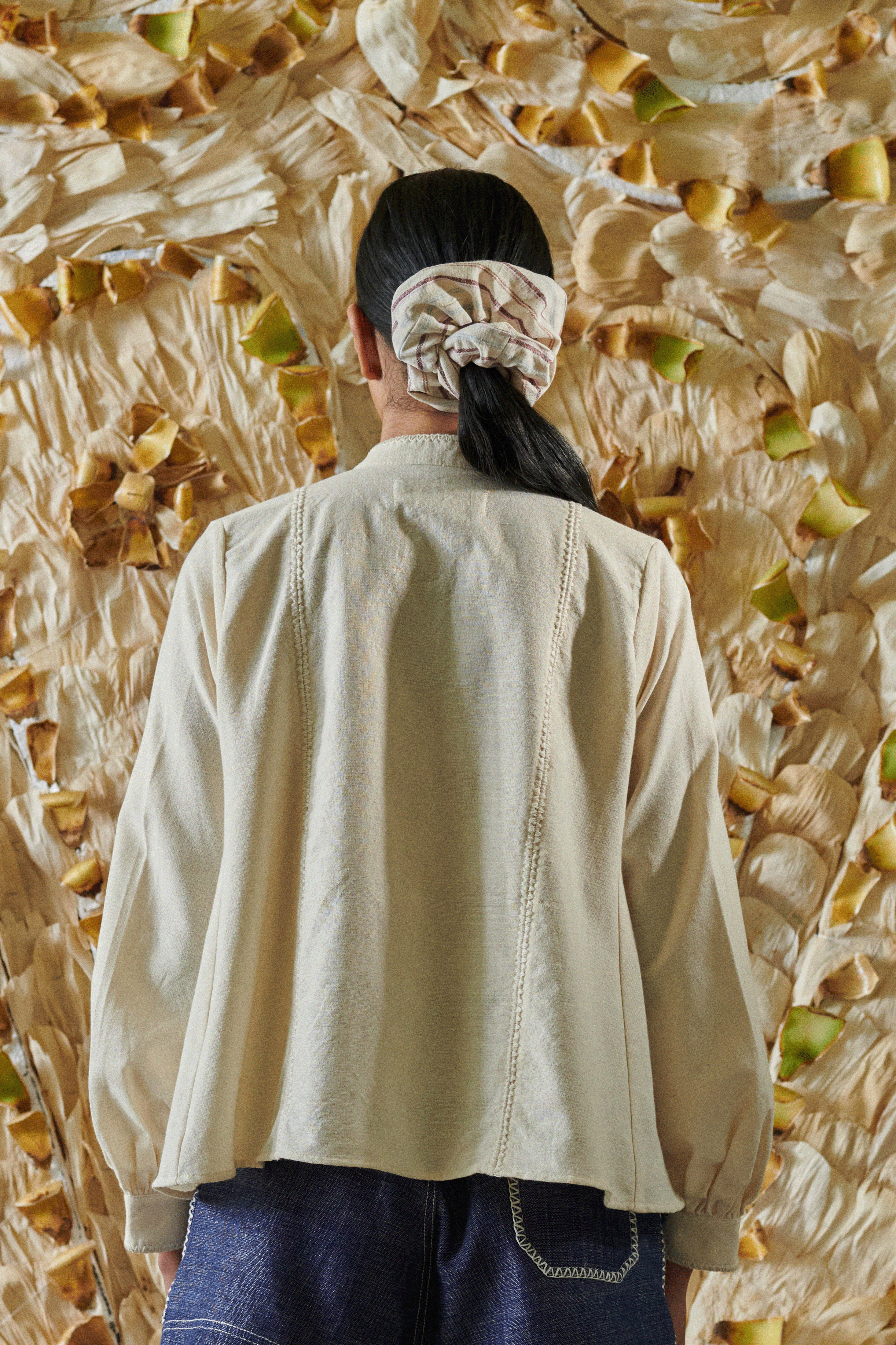 THE MARLITA SHIRT, ECRU – Sample